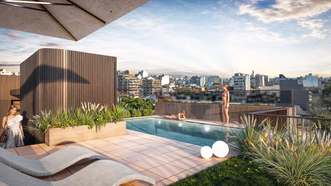 Pileta y Solarium